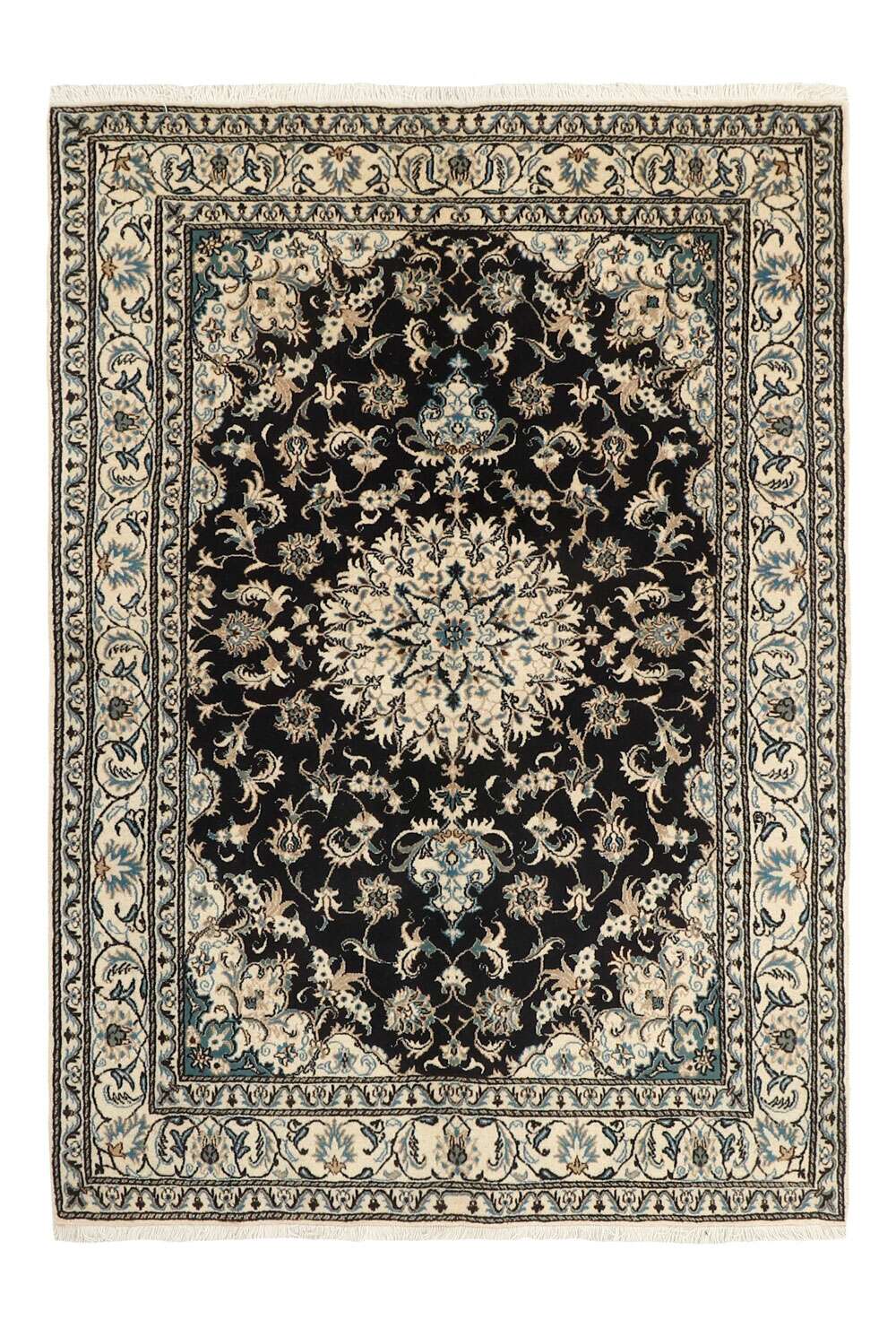 Nain Kashmar 494431 håndknyttet teppe