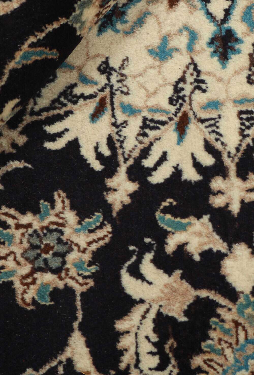 Nain Kashmar 494431 håndknyttet teppe