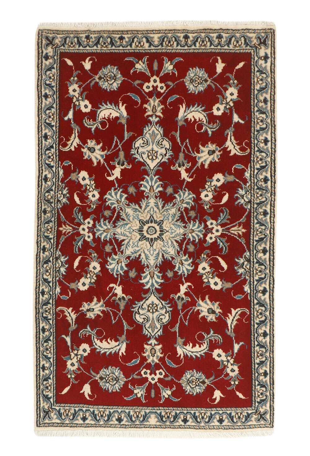 Nain Kashmar 483044 håndknyttet teppe