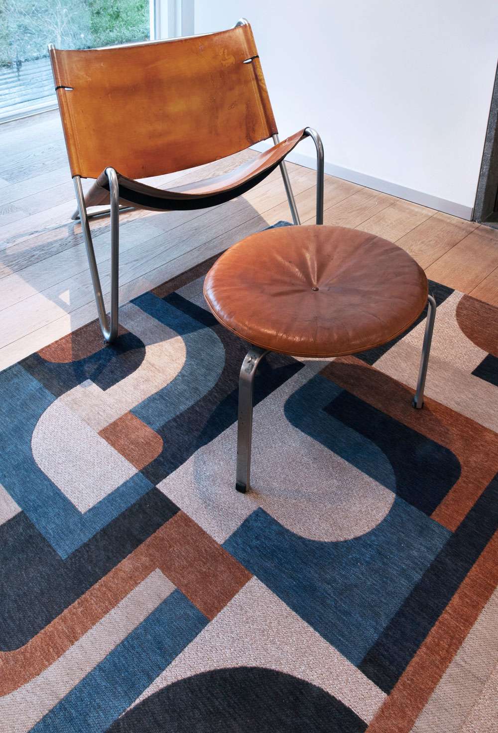 Nuance 9196 Camel Blue gulvteppe