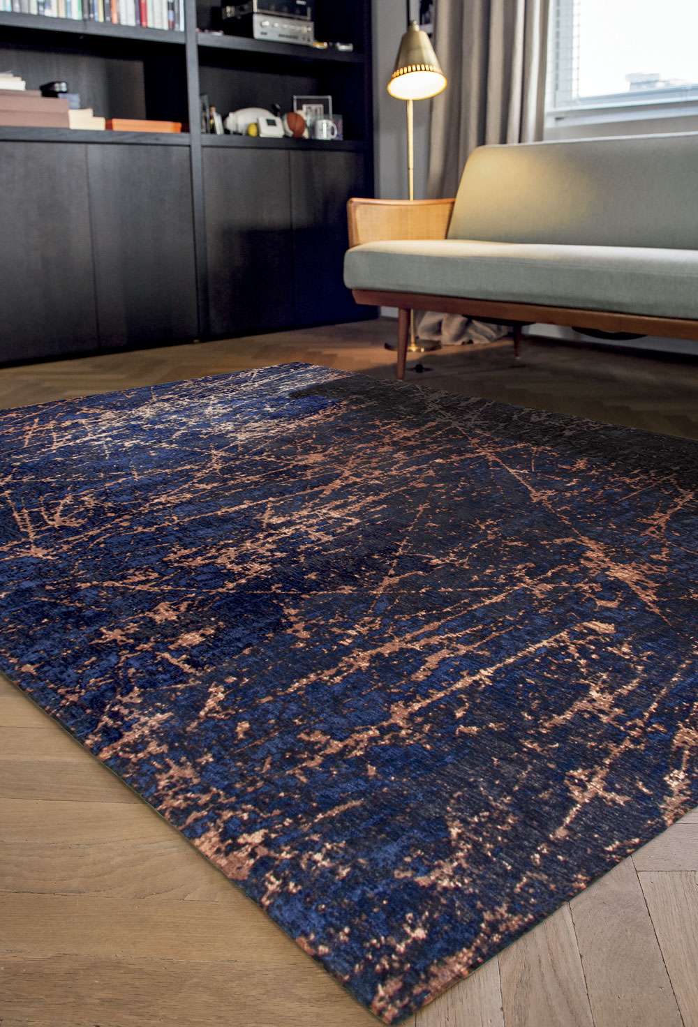 Mad Men 9217 Blue Star gulvteppe