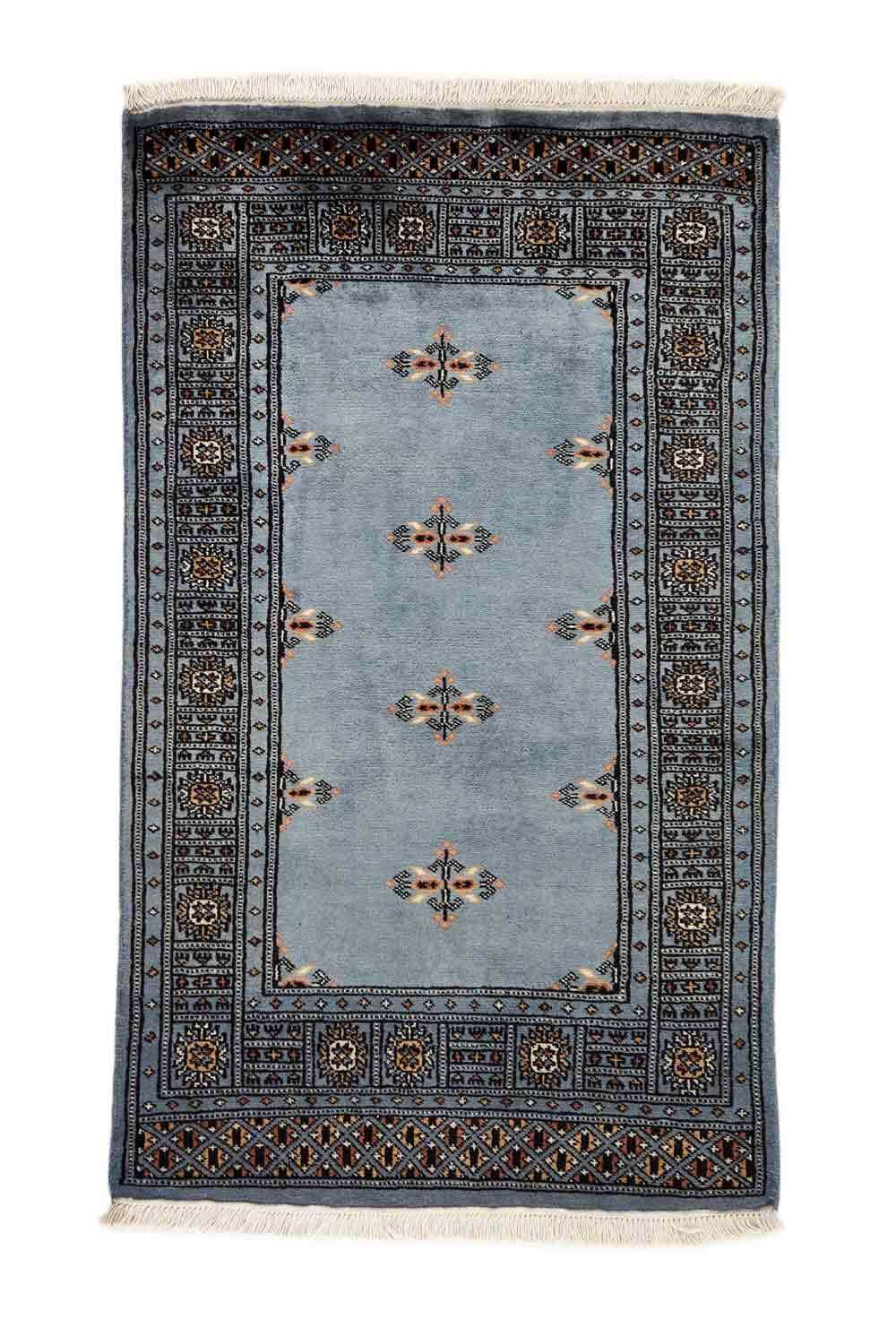 Tekke Grey 293 2PLY håndknyttet teppe