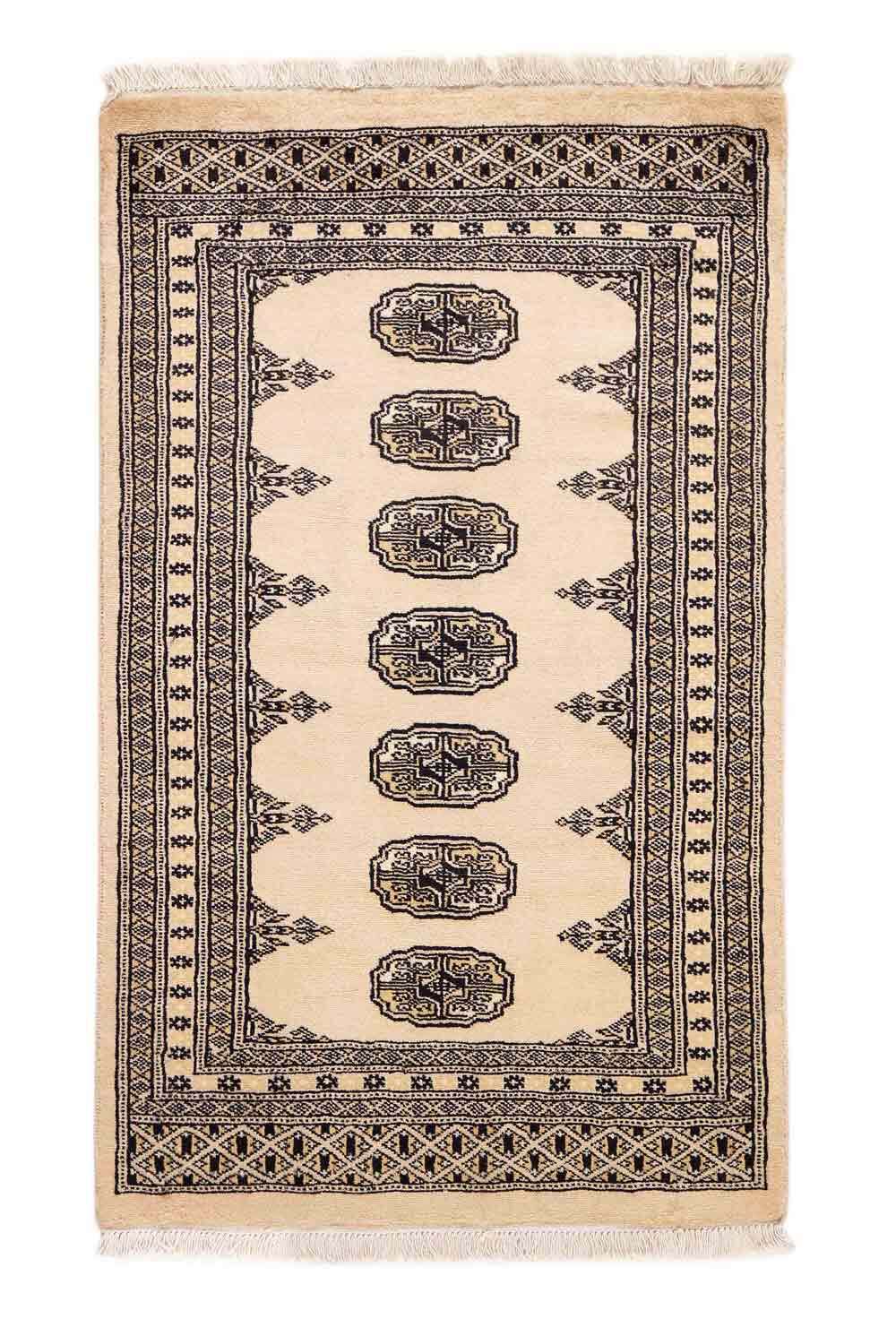 Bokhara Beige 249 2PLY håndknyttet teppe