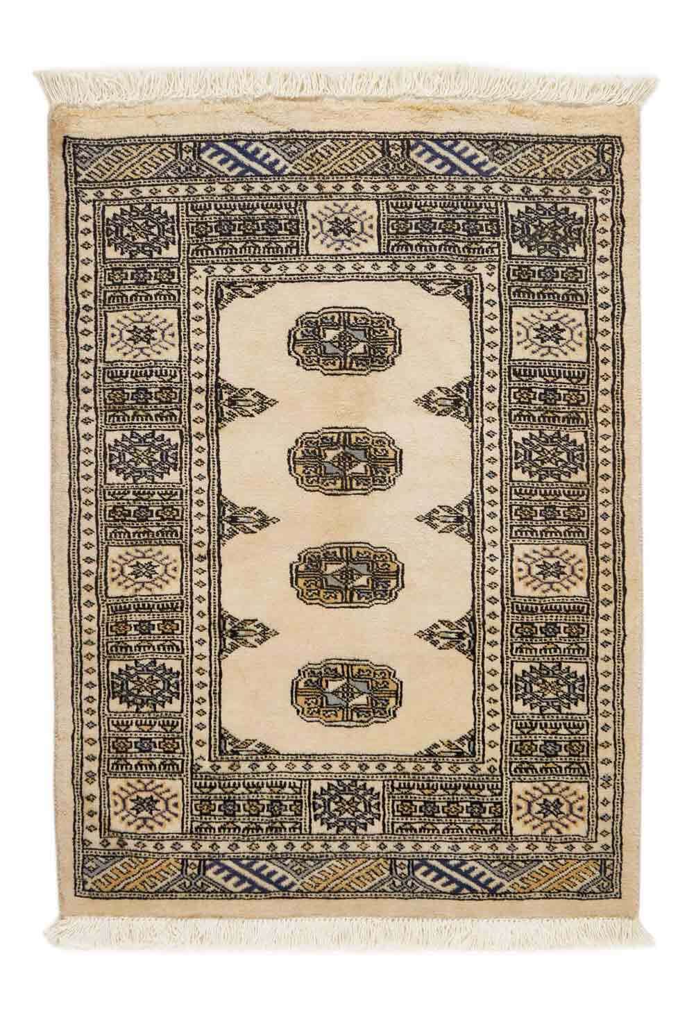 Bokhara Beige 101 2PLY håndknyttet teppe