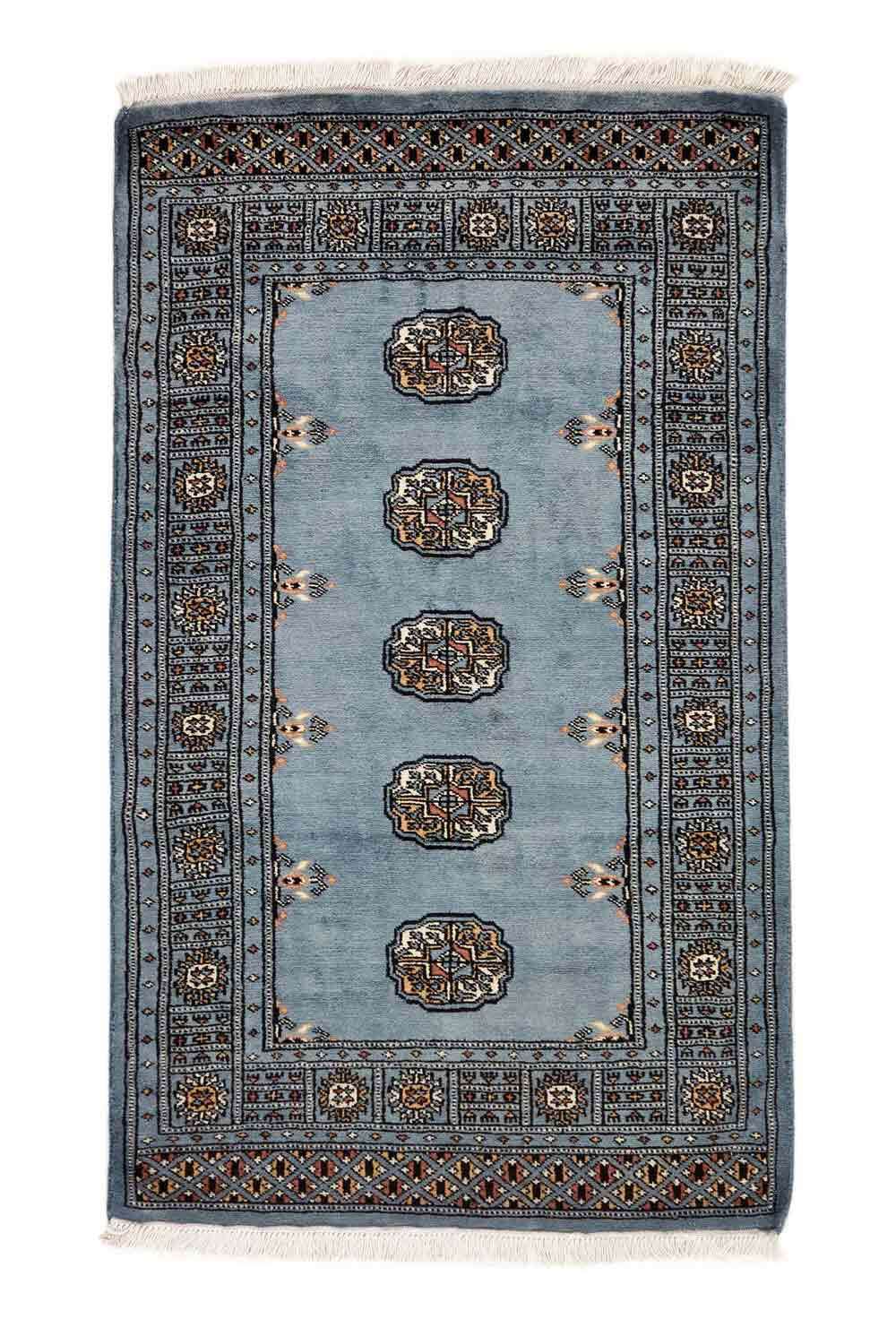 Bokhara Grey 283 2PLY håndknyttet teppe