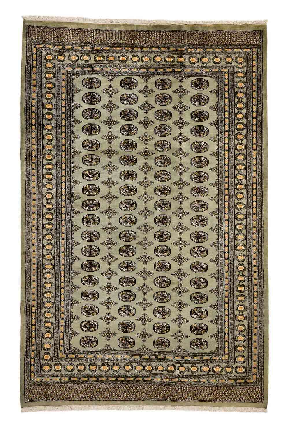 Bokhara Grey 629 2PLY håndknyttet teppe