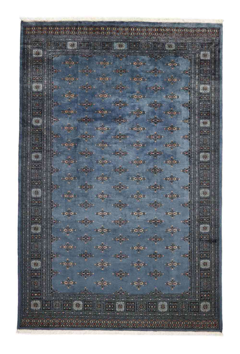 Tekke Grey 630 2PLY håndknyttet teppe