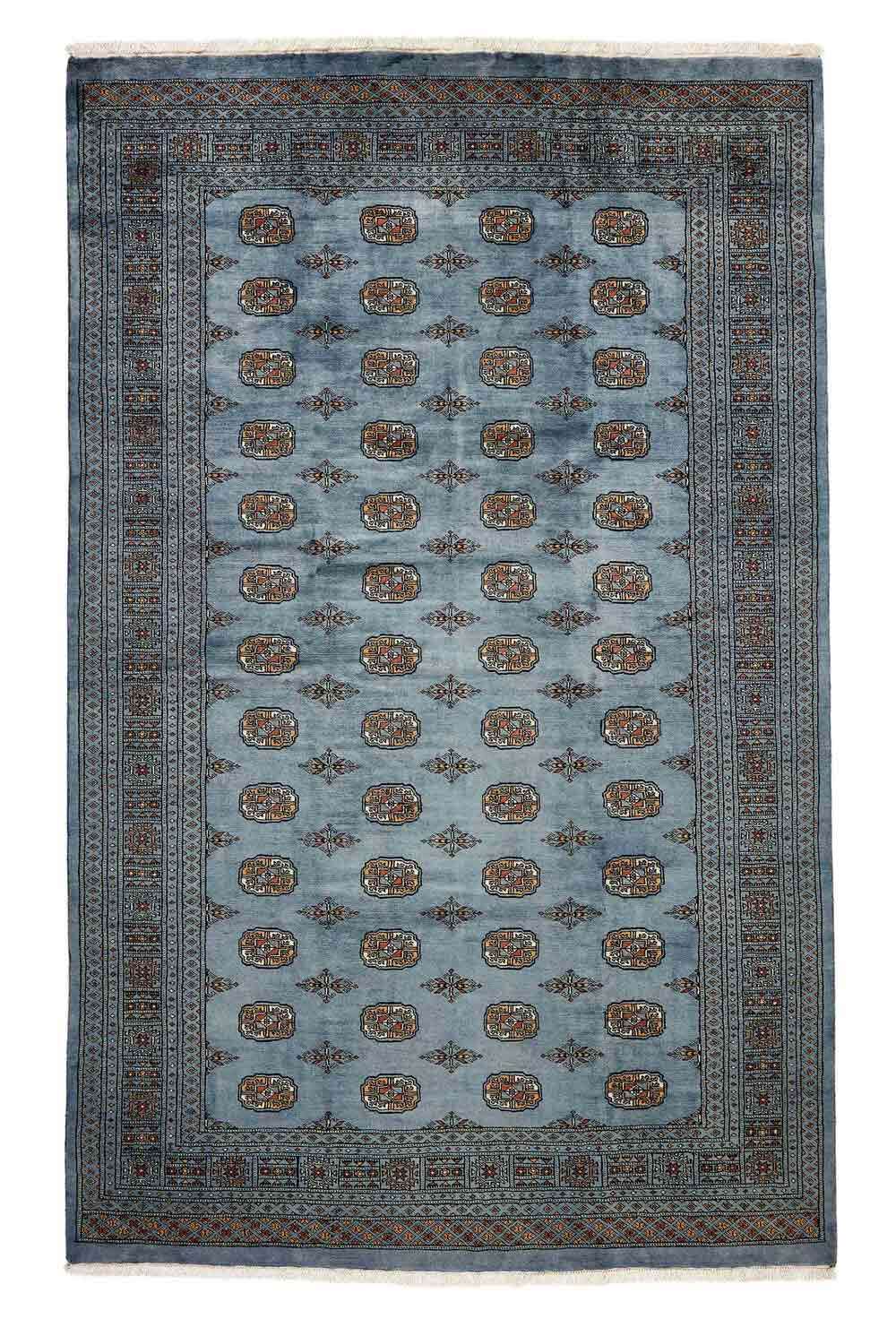 Bokhara Grey 1147 3PLY håndknyttet teppe