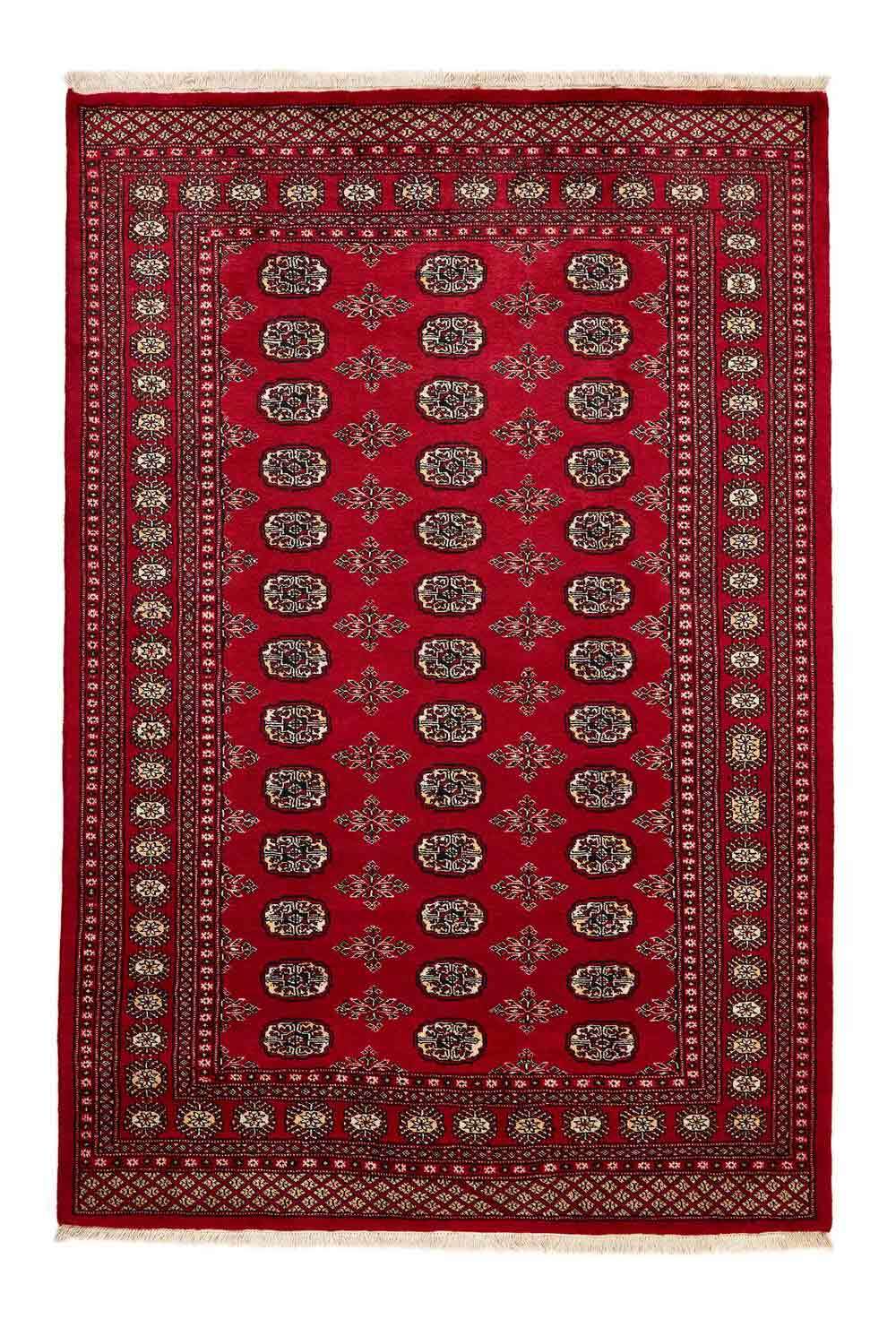 Bokhara Red 553 2PLY håndknyttet teppe