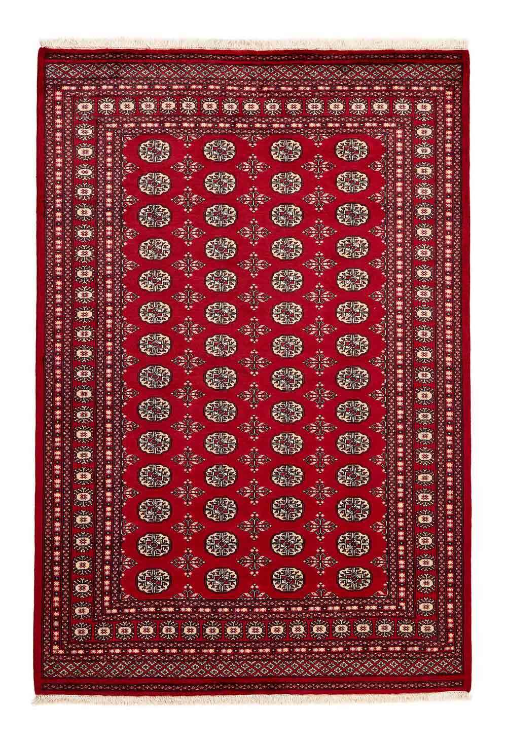 Bokhara Red 99759 2PLY håndknyttet teppe