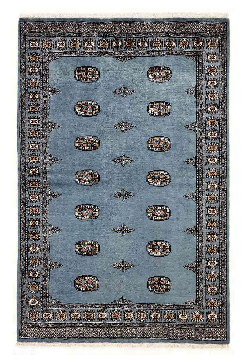 Bokhara Grey 489 2PLY håndknyttet teppe