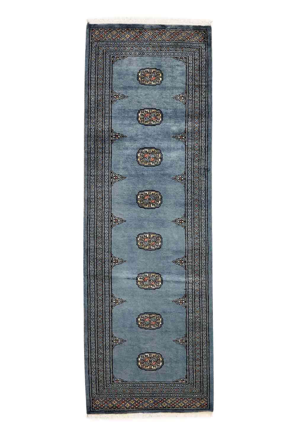 Bokhara Grey 704 2PLY håndknyttet teppe