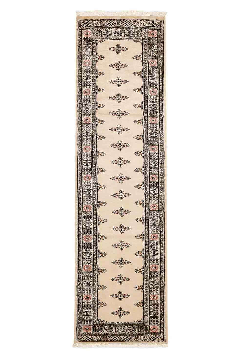 Tekke Beige 958 2PLY håndknyttet teppe