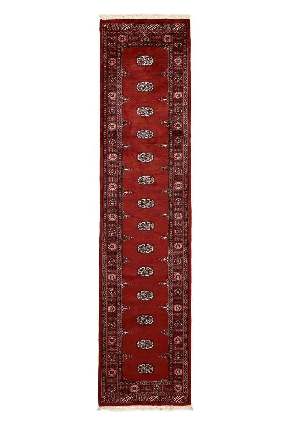 Bokhara Red 758 2PLY håndknyttet teppe