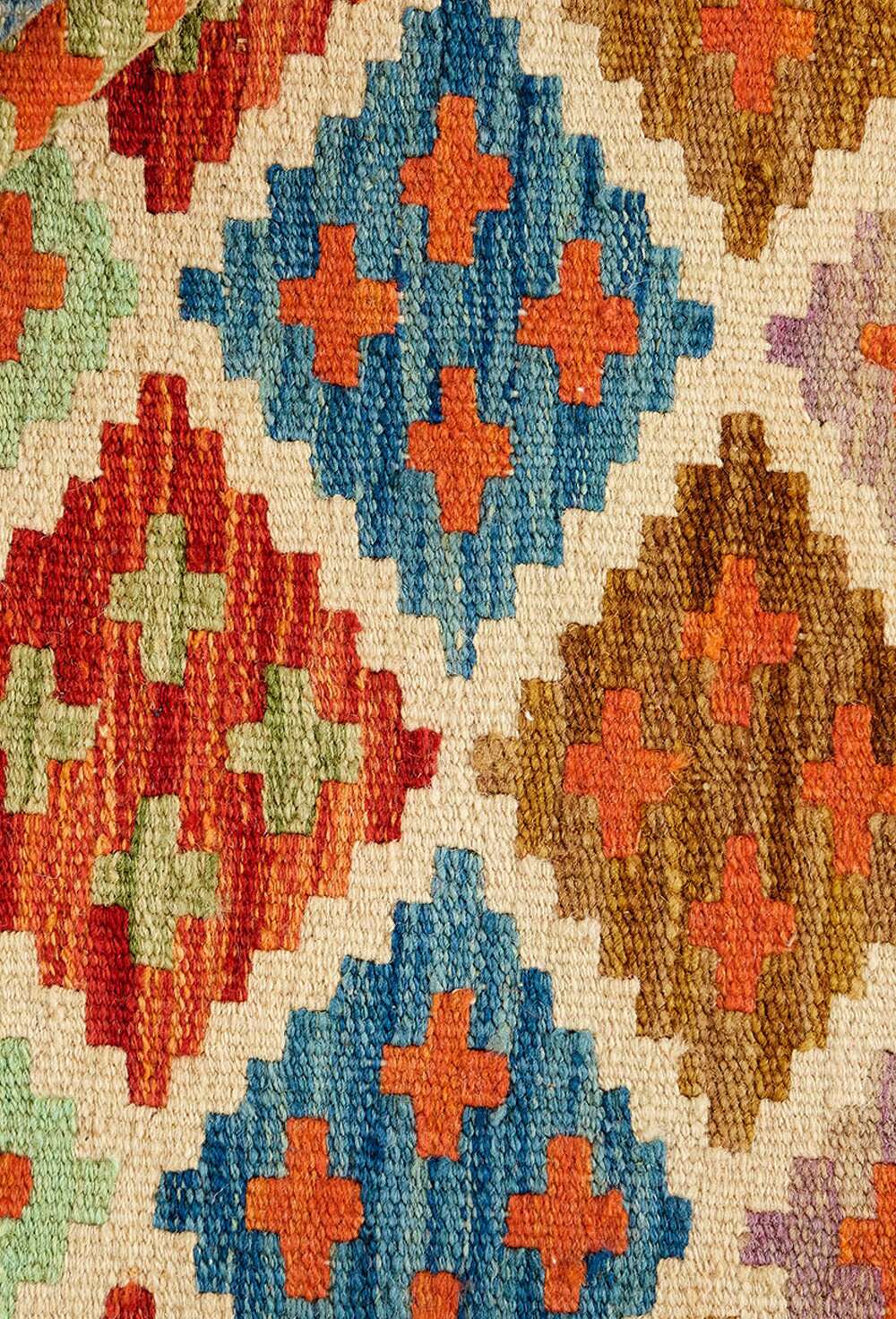 Afghan kelim 4049 håndvevd teppe