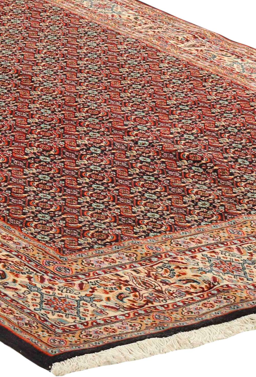 Moud Mahi Sherkat 502204 håndknyttet teppe