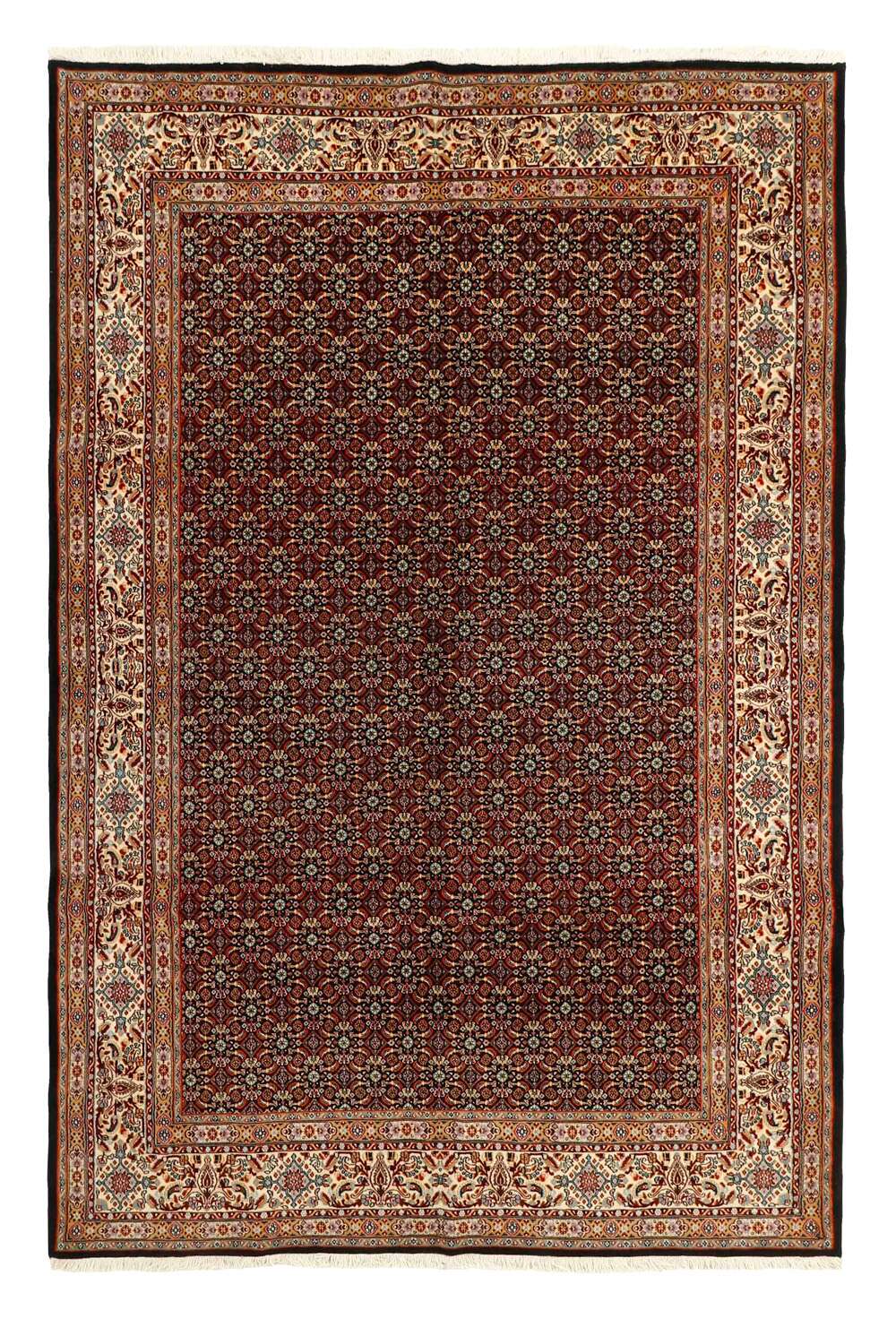 Moud Mahi Sherkat 502204 håndknyttet teppe