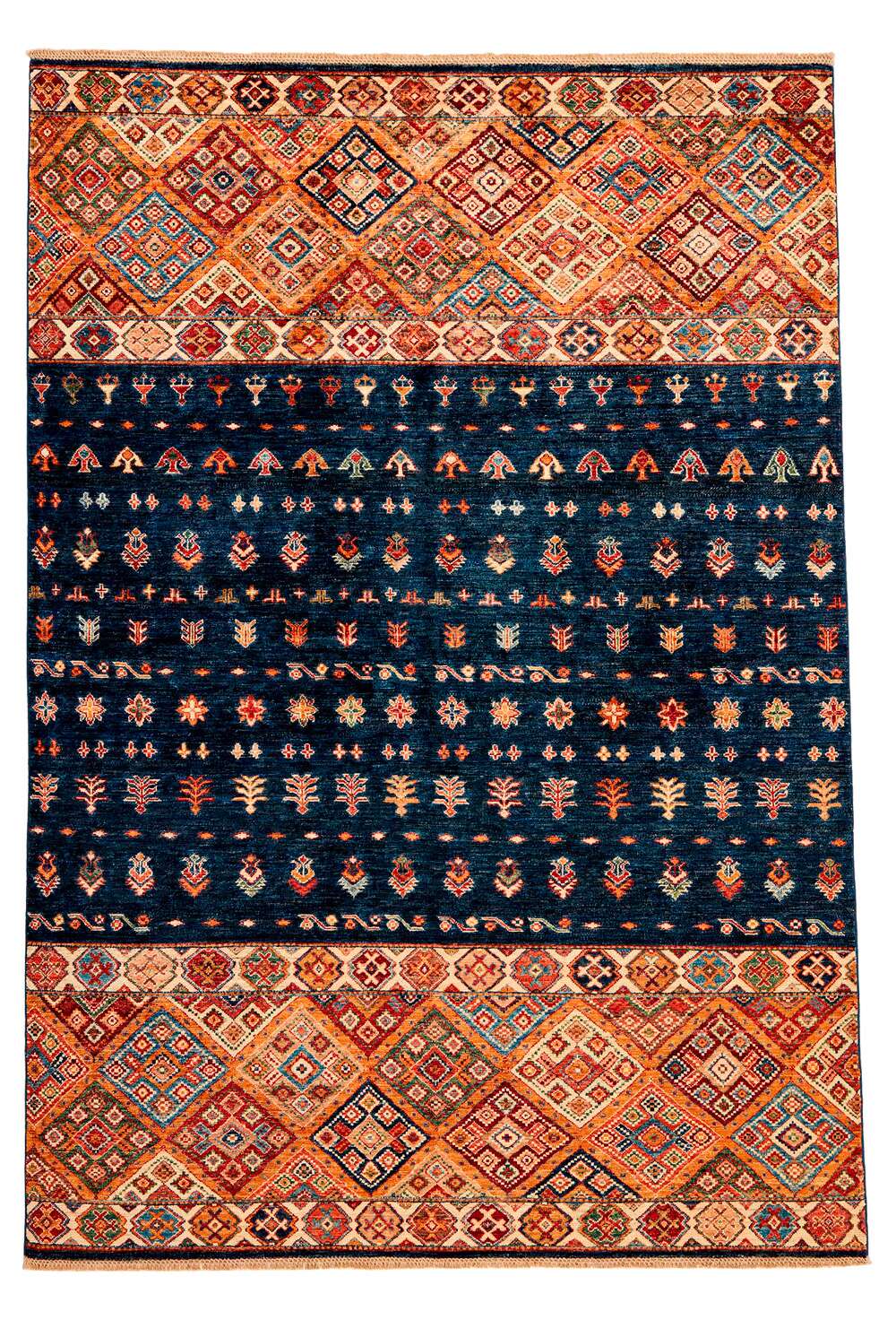 Shall Collection 281492 håndknyttet teppe