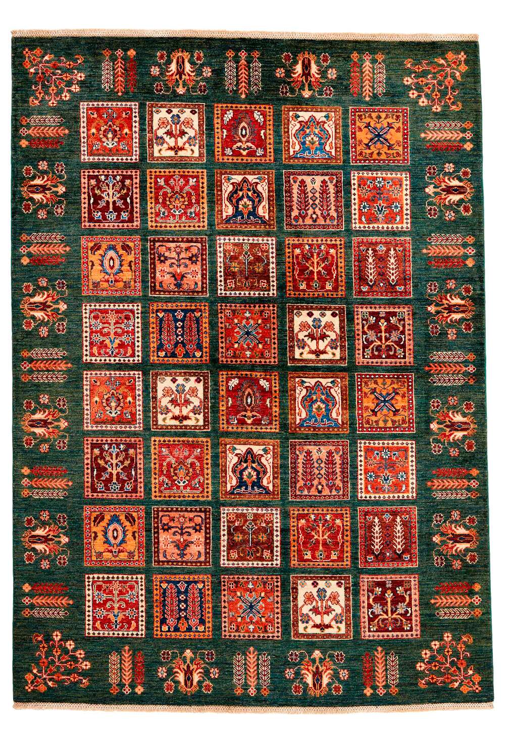 Shall Collection 317545 håndknyttet teppe