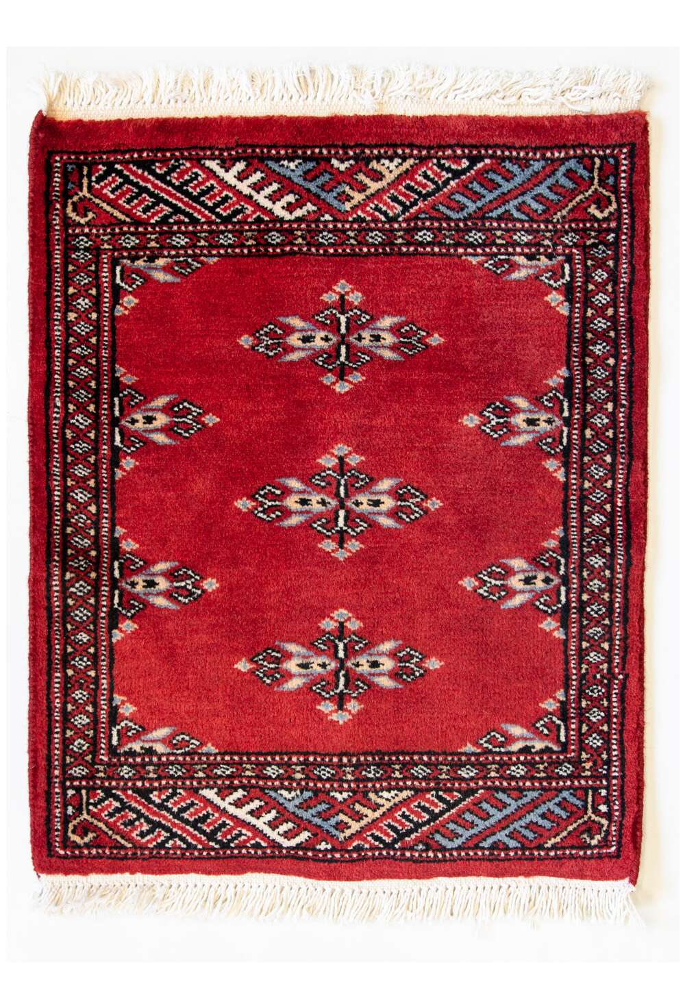 Tekke Red 228 2PLY håndknyttet teppe