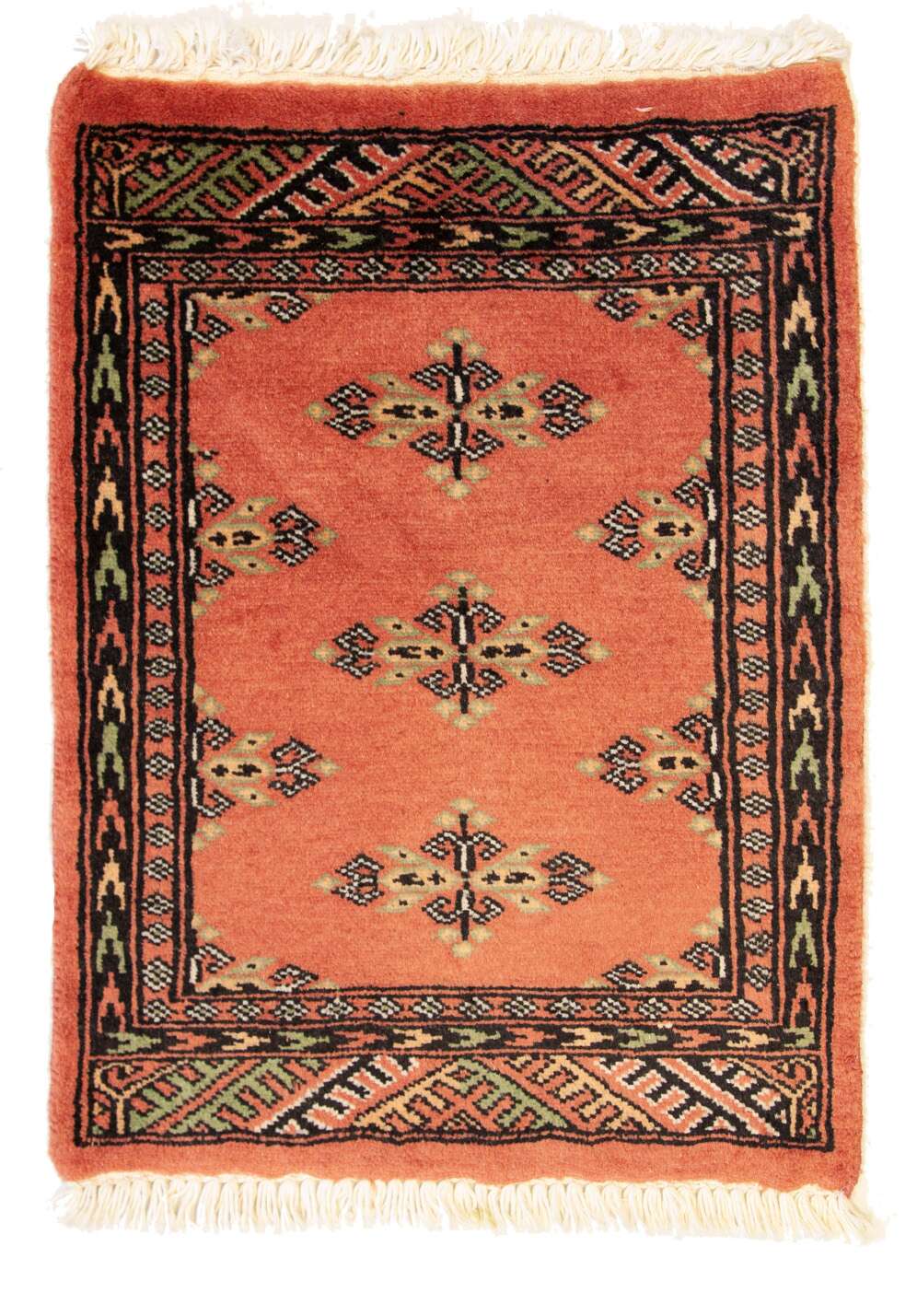 Tekke Rose 230 2PLY håndknyttet teppe