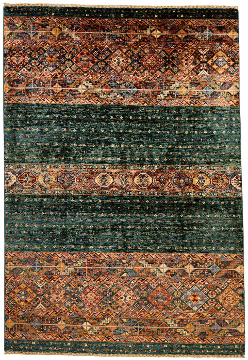 Shall Collection 343429 håndknyttet teppe