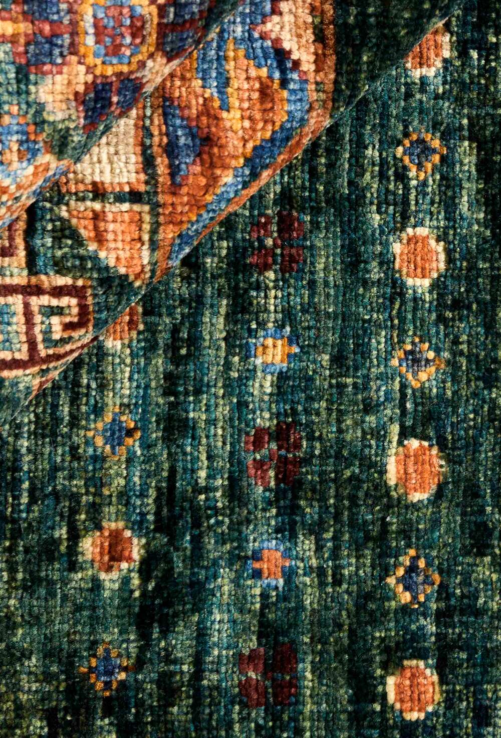 Shall Collection 343429 håndknyttet teppe