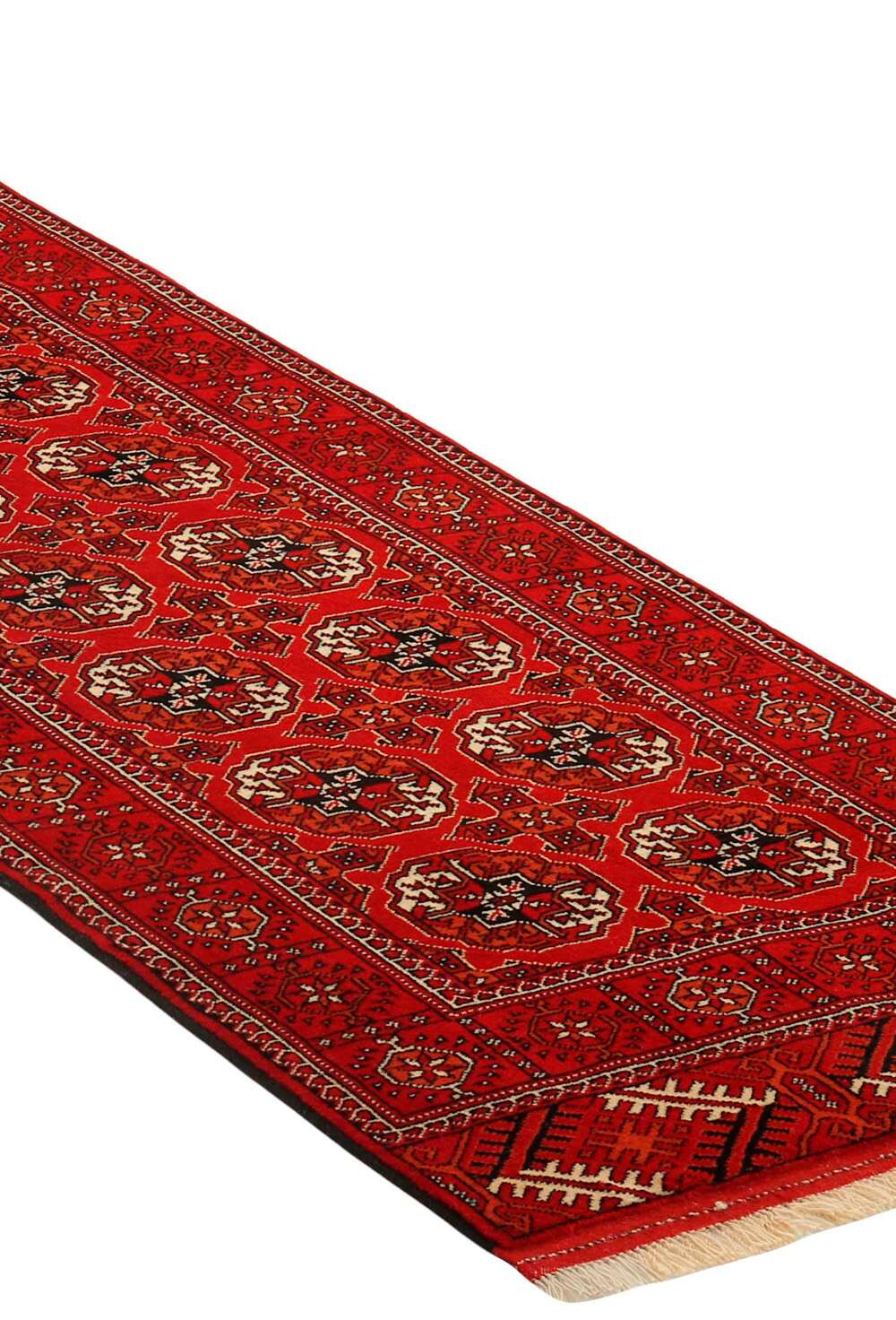 Torkaman 498942 håndknyttet teppe