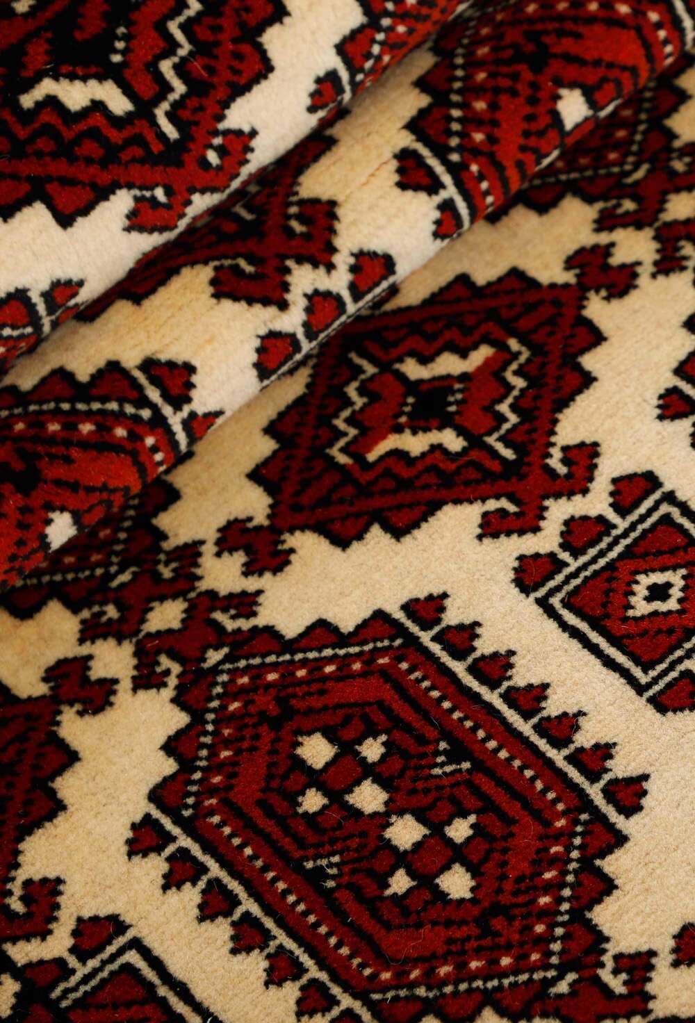 Torkaman 524625 håndknyttet teppe