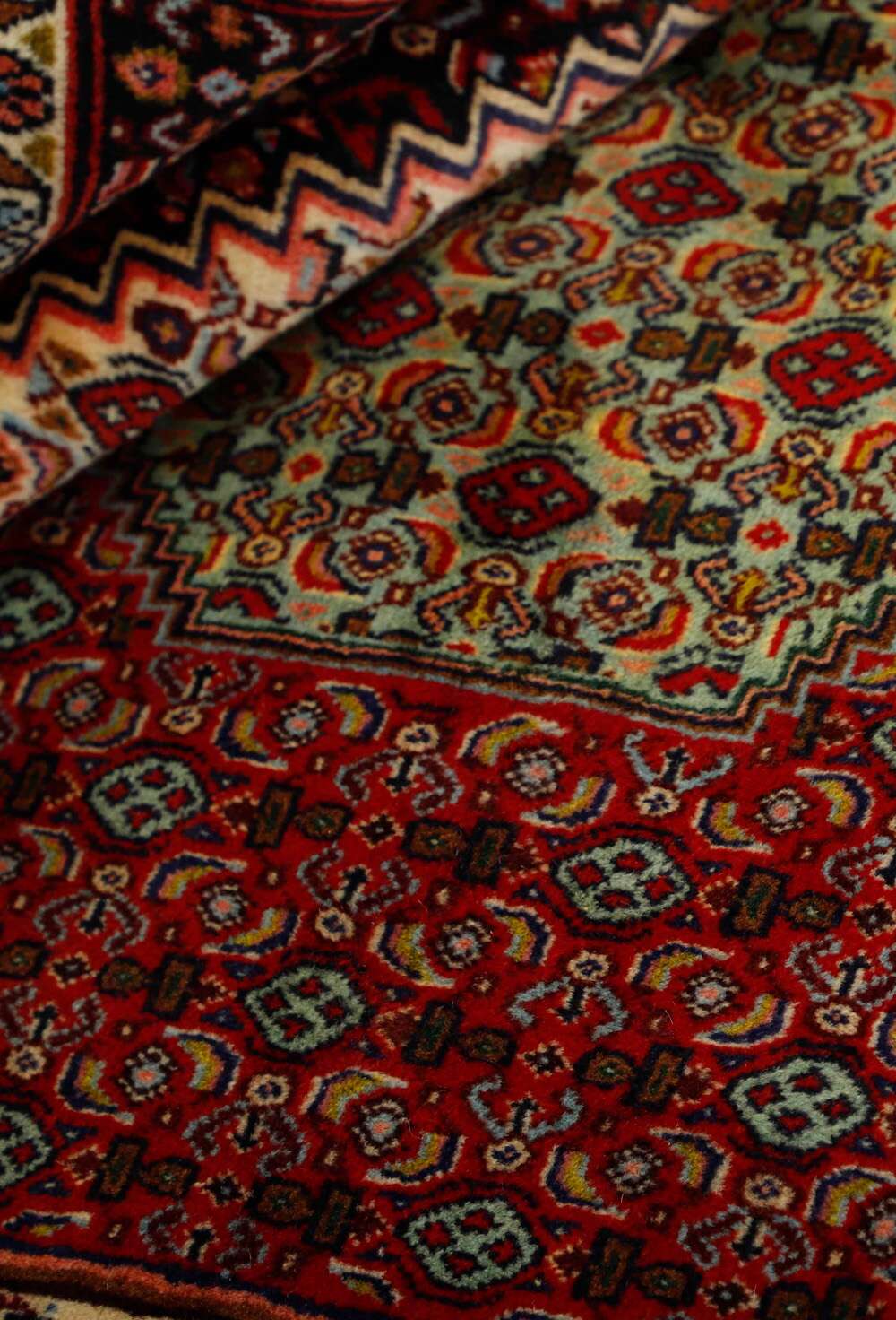 Seneh 542974 håndknyttet teppe