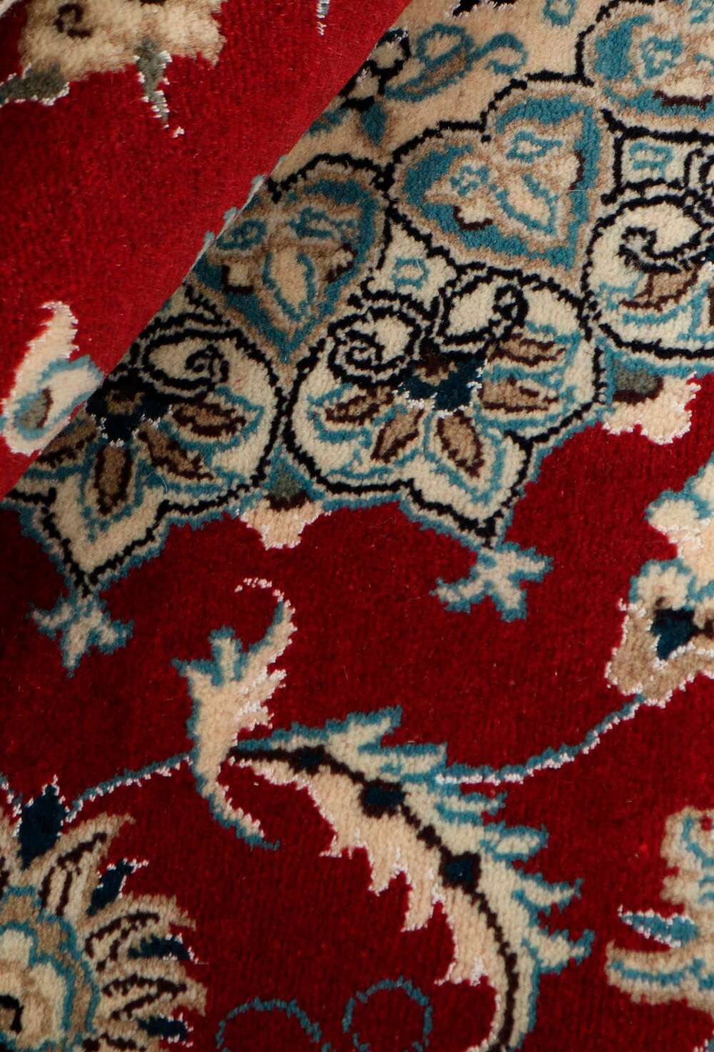 Nain Kashmar 473299 håndknyttet teppe