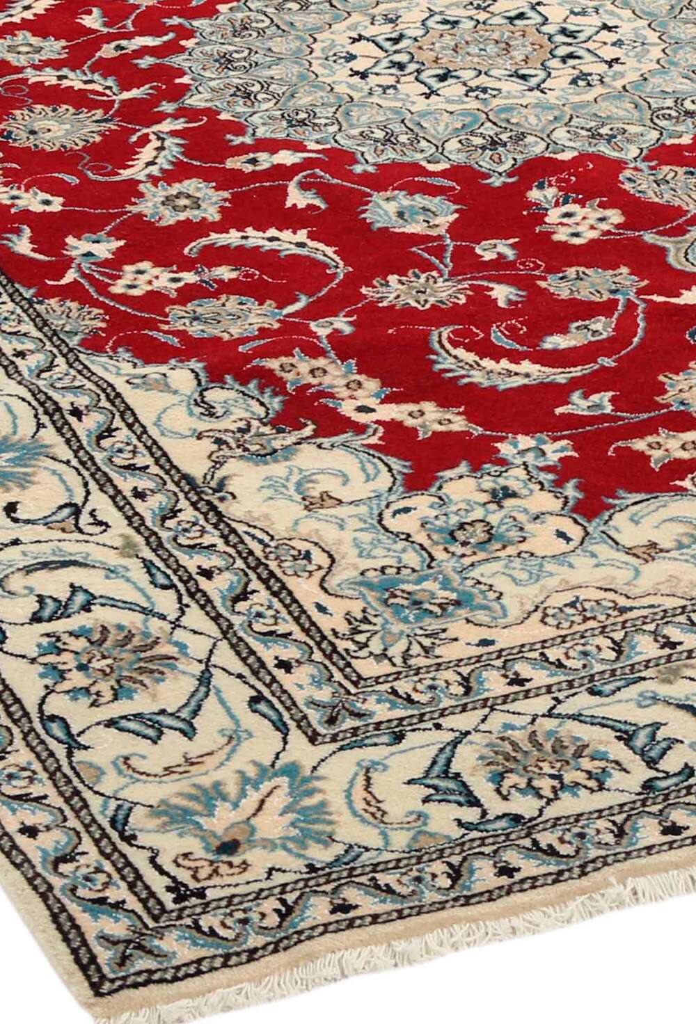 Nain Kashmar 473299 håndknyttet teppe