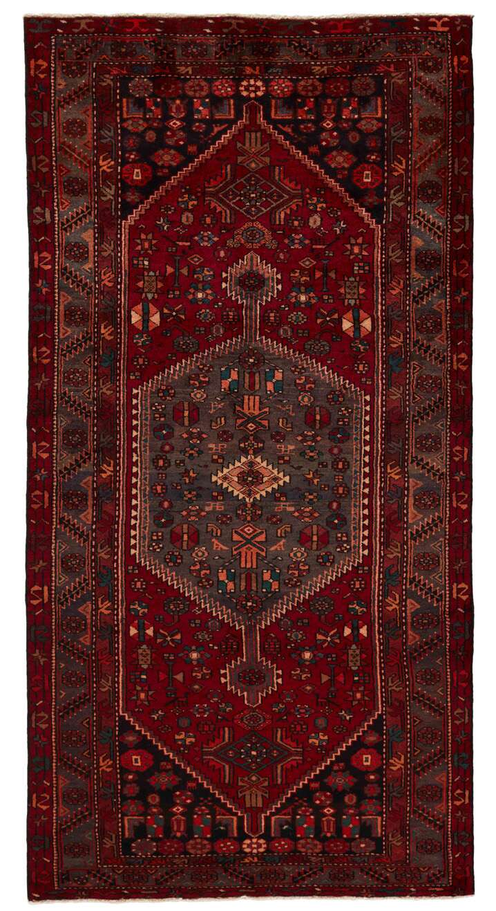 Kamseh 516752 håndknyttet teppe