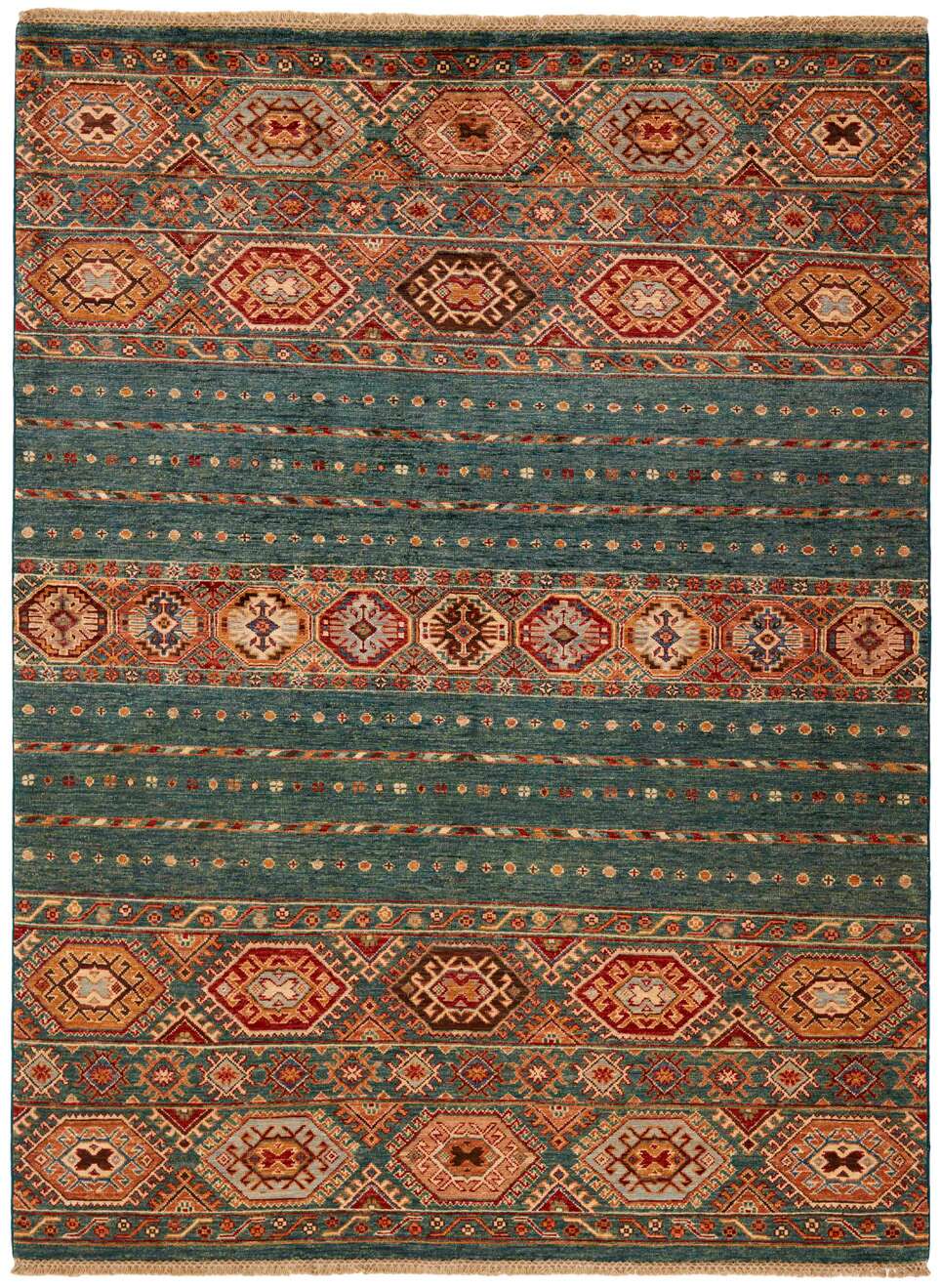 Shall Collection 117603 håndknyttet teppe