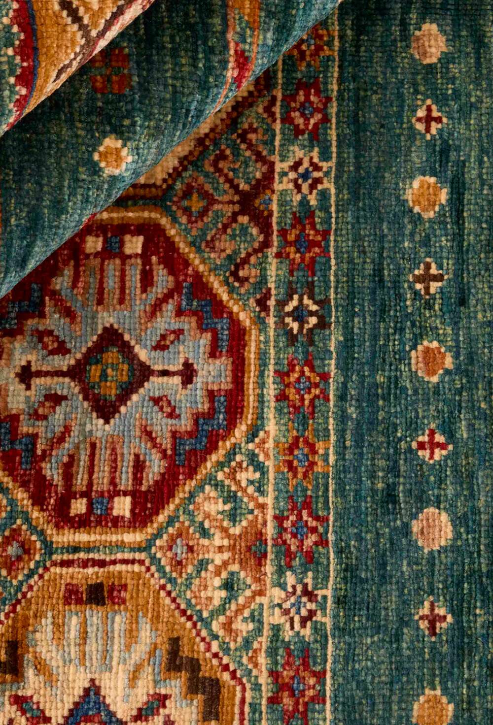 Shall Collection 117603 håndknyttet teppe