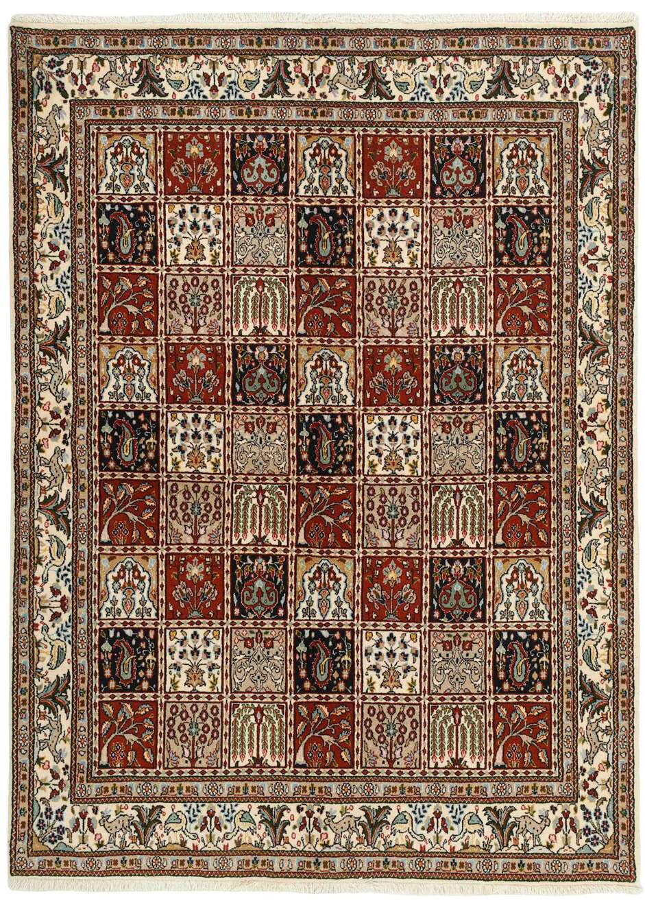 Moud Garden 522675 håndknyttet teppe