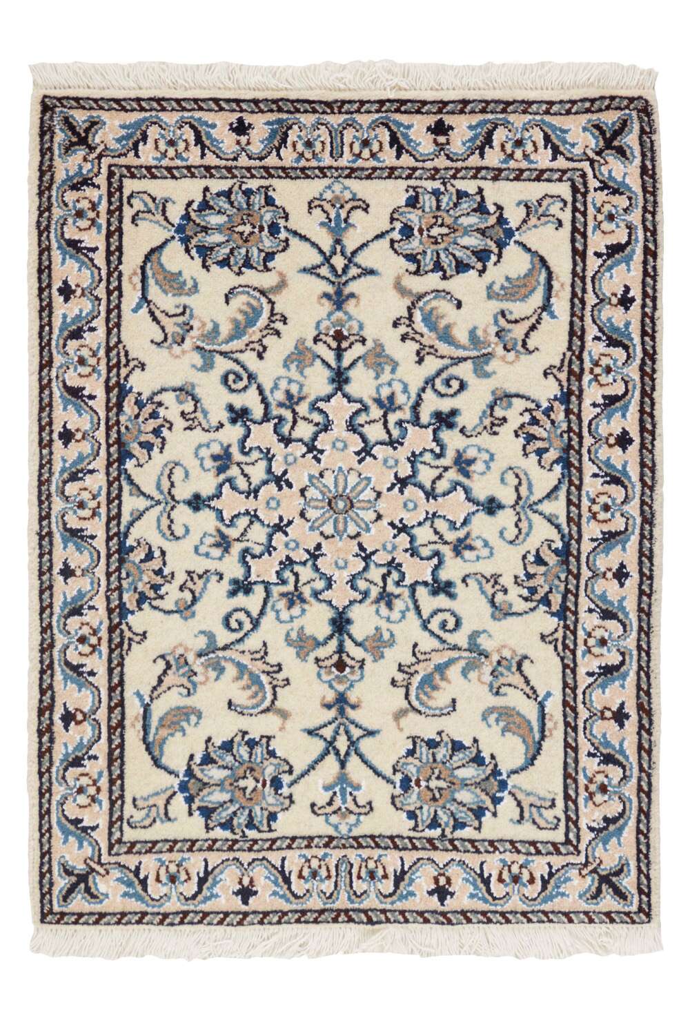 Nain Kashmar 544043 håndknyttet teppe