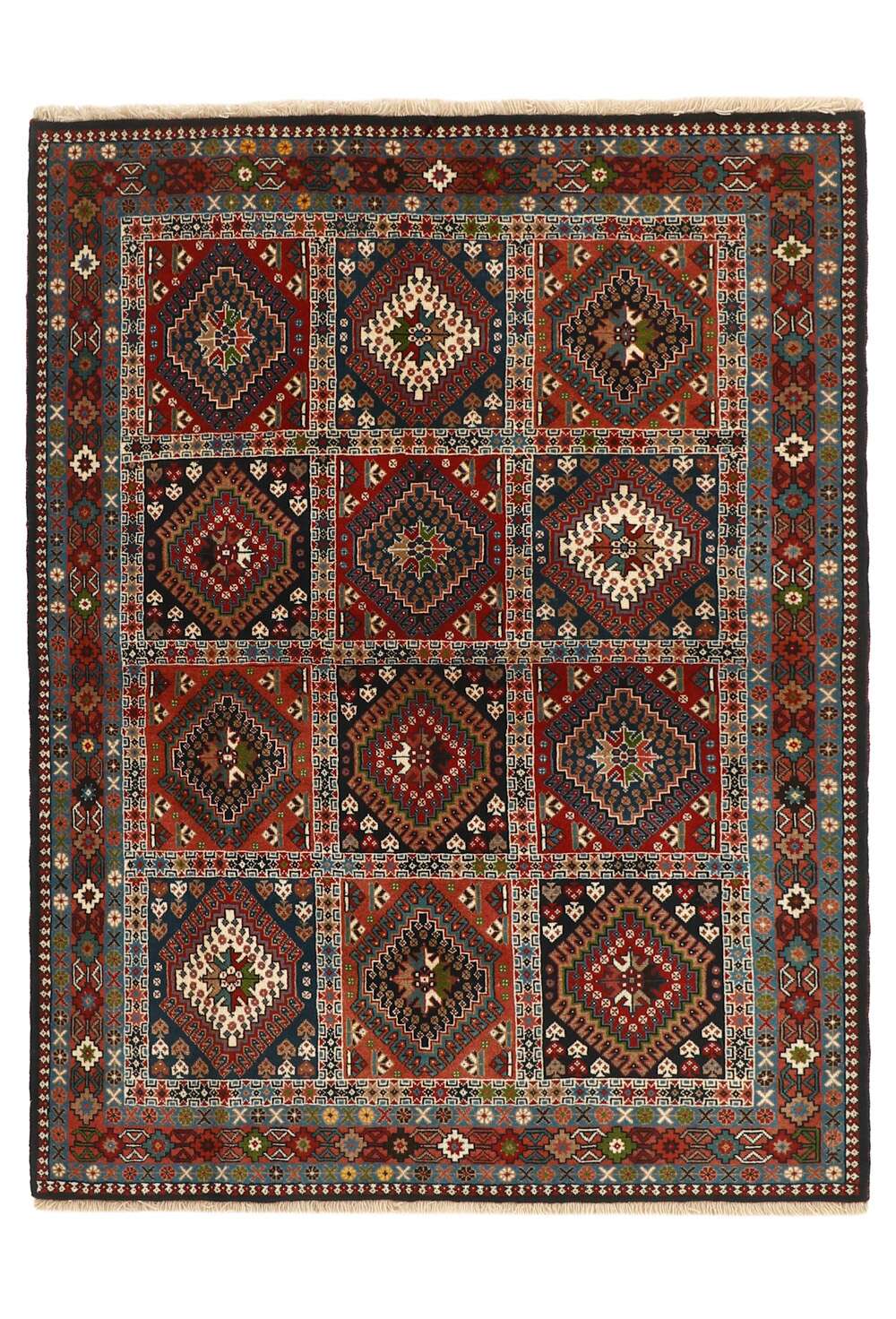 Yalameh 482140 håndknyttet teppe