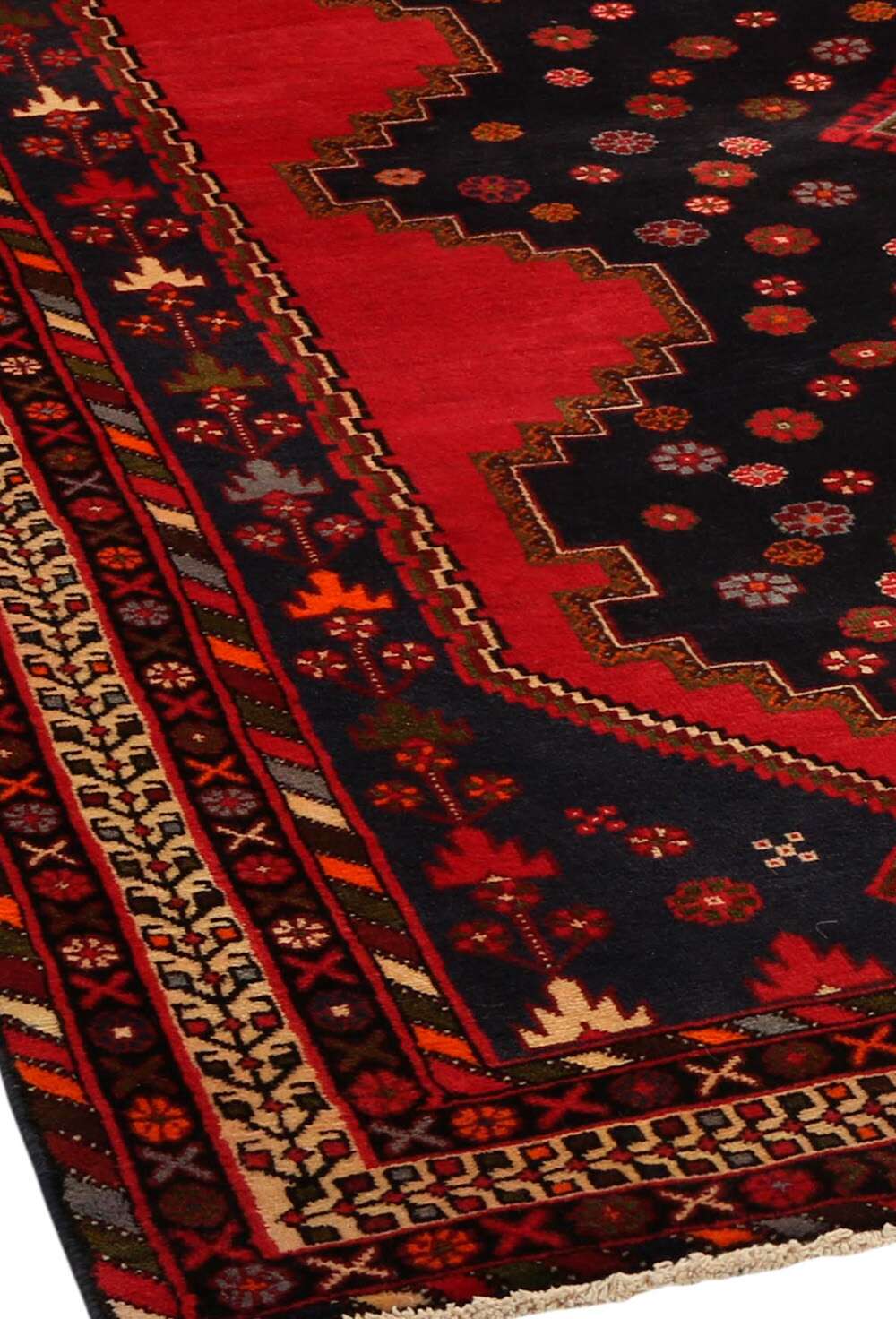 Afshar 473708 håndknyttet teppe