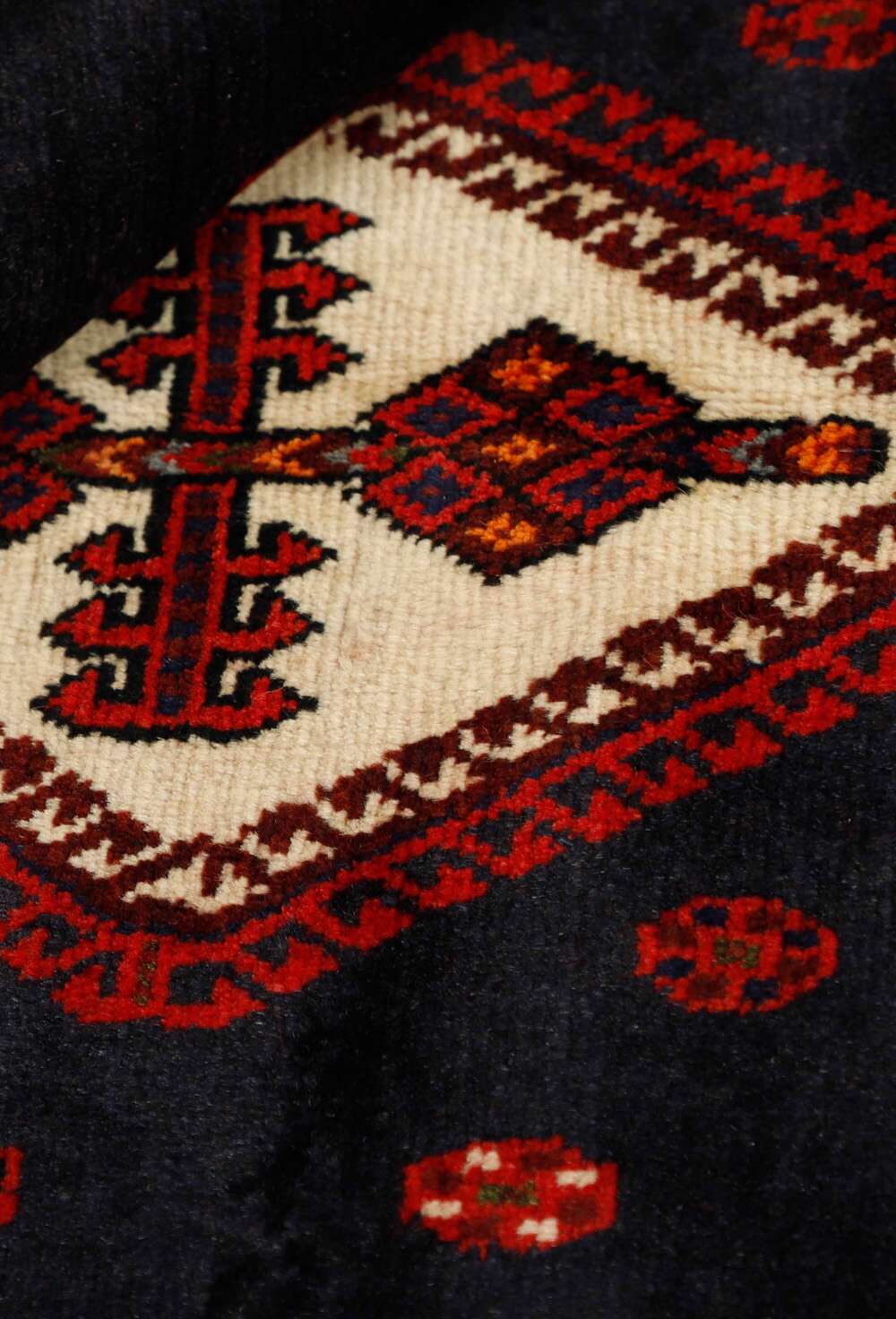 Afshar 510318 håndknyttet teppe