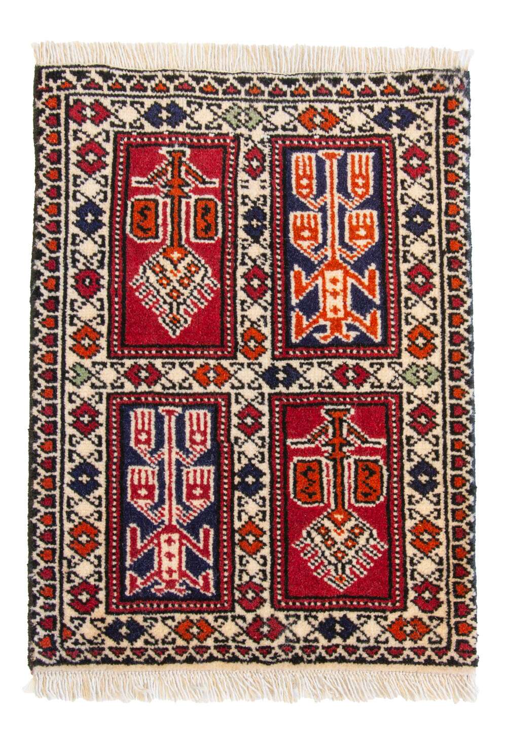 Torkaman 540855 håndknyttet teppe