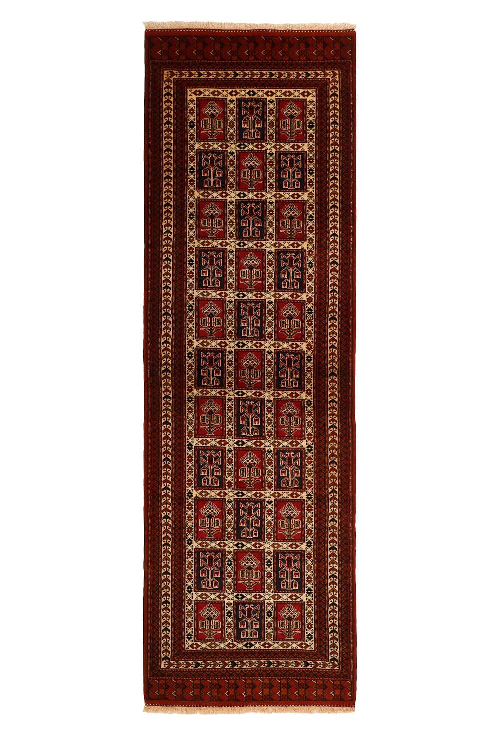 Torkaman 441736 håndknyttet teppe