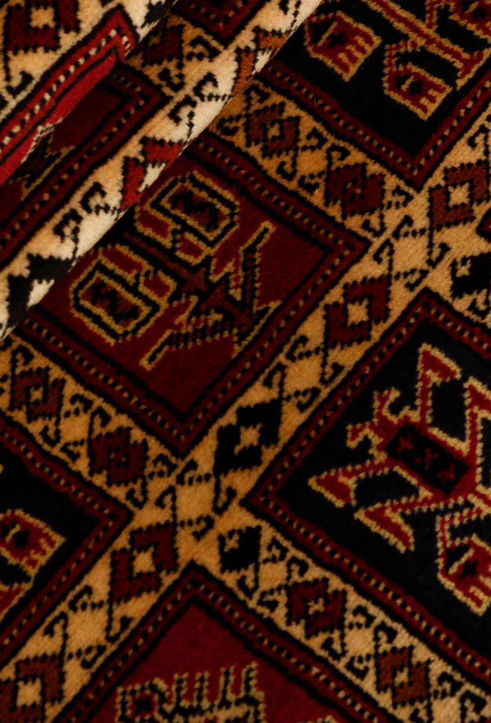 Torkaman 441736 håndknyttet teppe