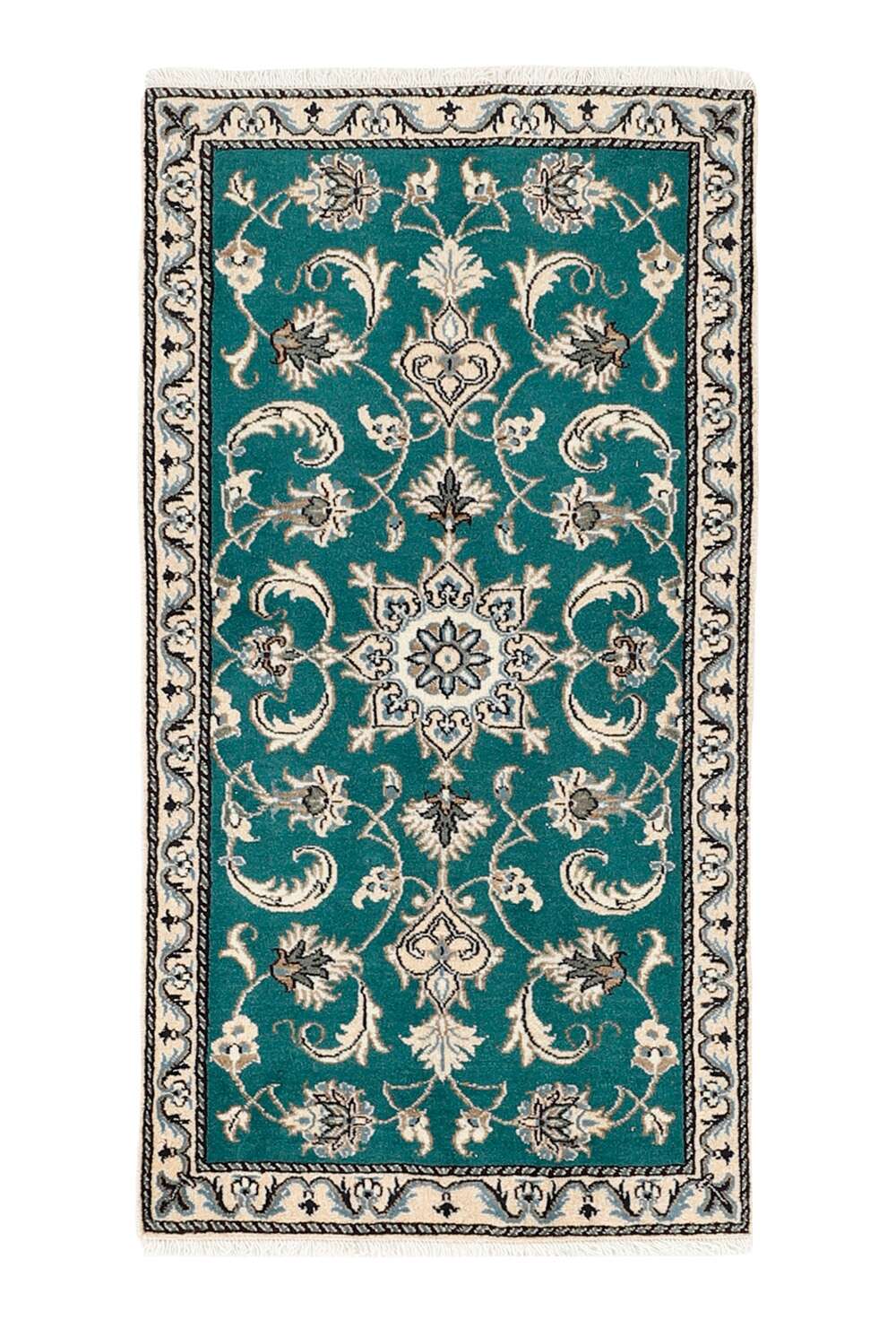 Nain Kashmar 538199 håndknyttet teppe