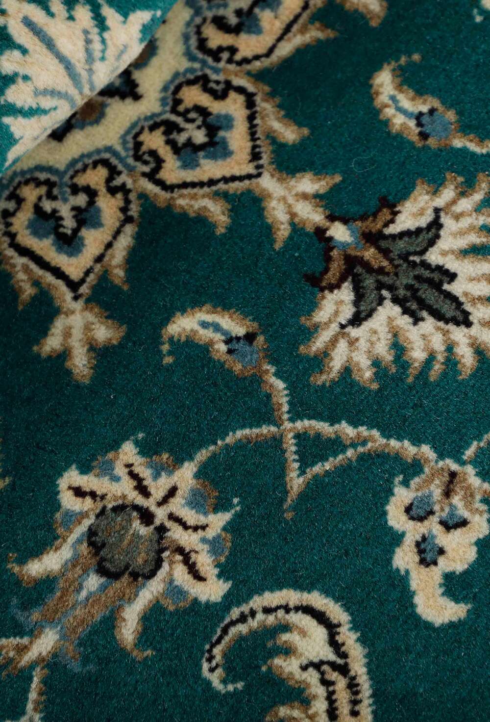 Nain Kashmar 538199 håndknyttet teppe