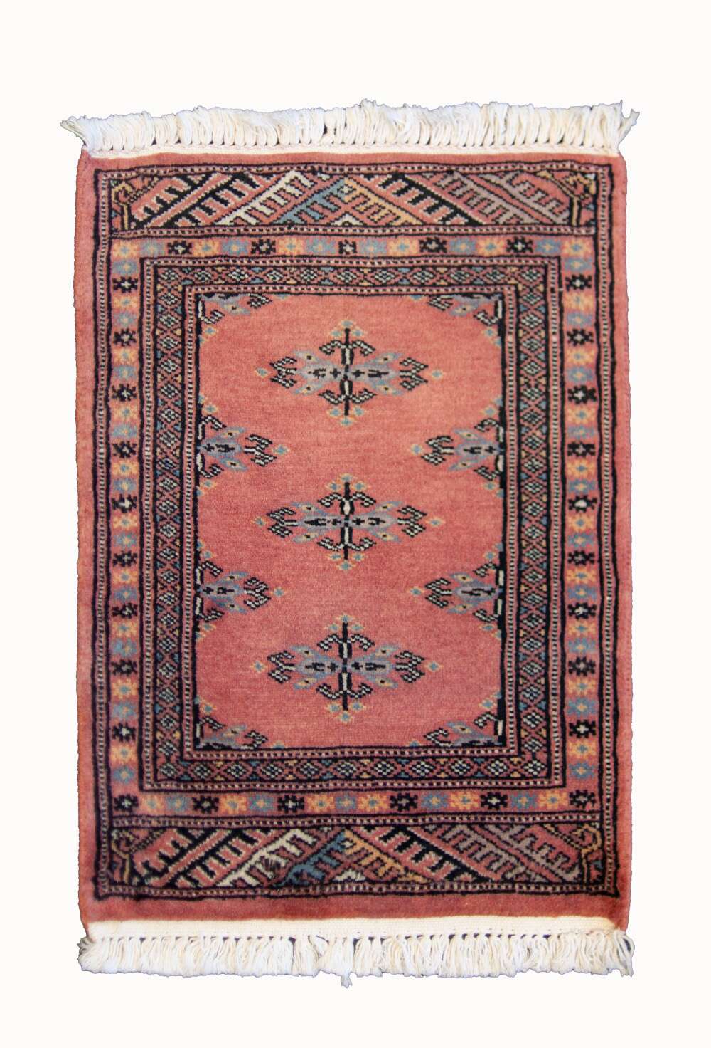 Tekke Rose 252 2PLY håndknyttet teppe