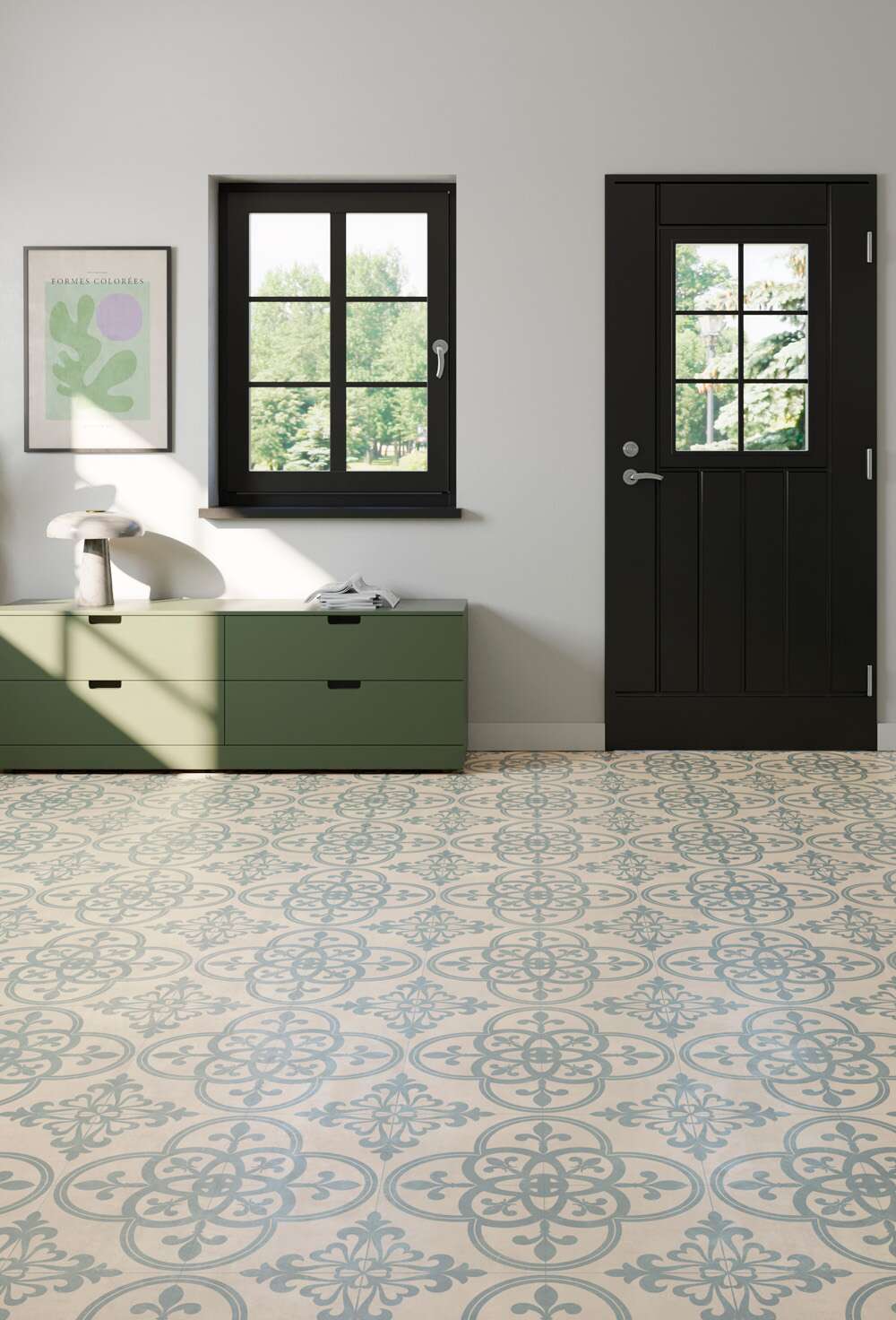 Texstyle Hastings Blue Grey gulvbelegg