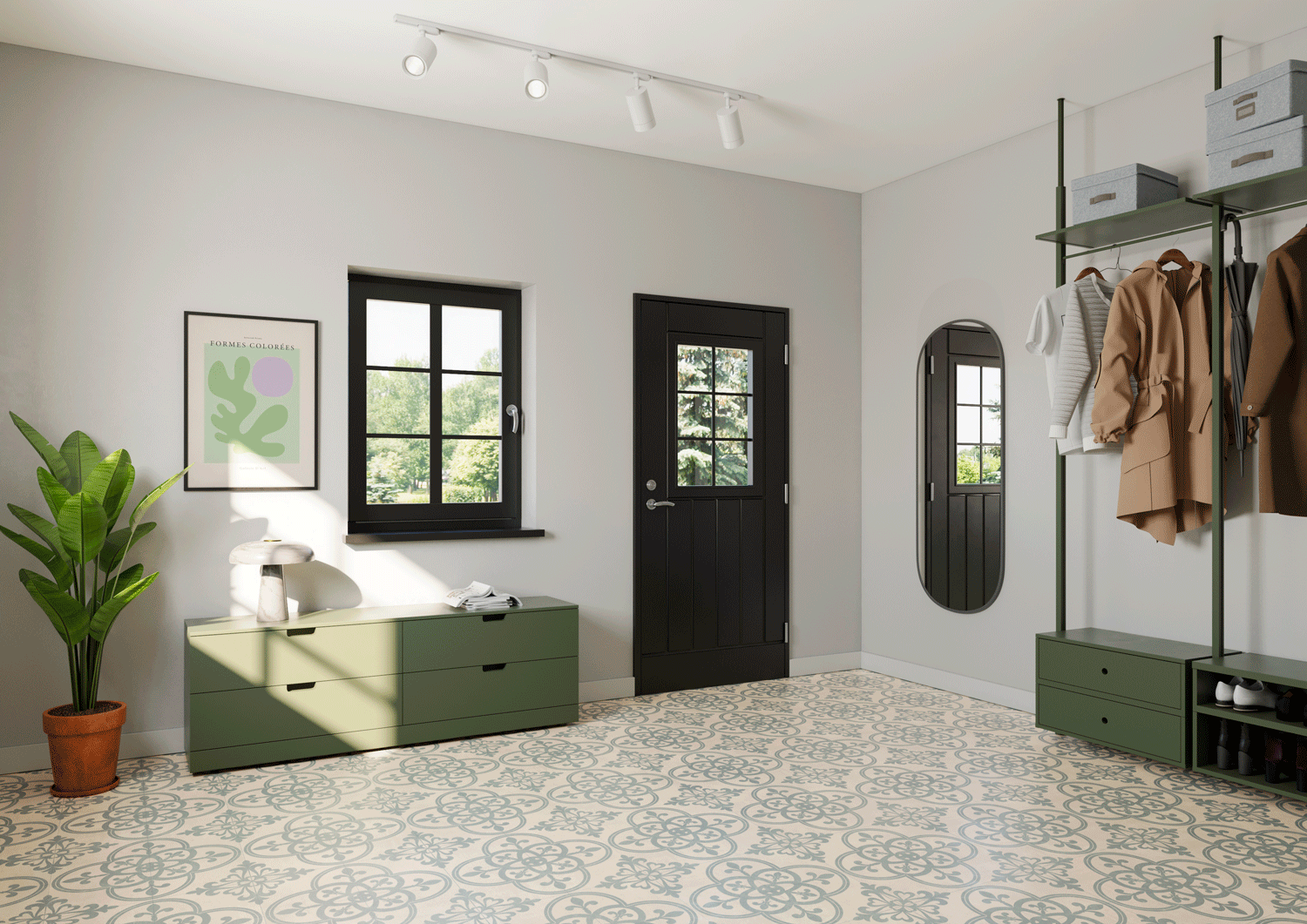 Texstyle Hastings Blue Grey gulvbelegg