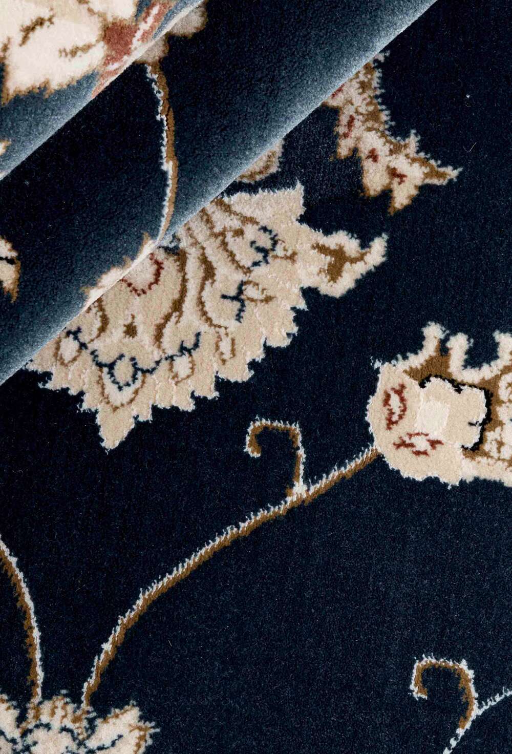 Everyday Nain Blue White 51 gulvteppe