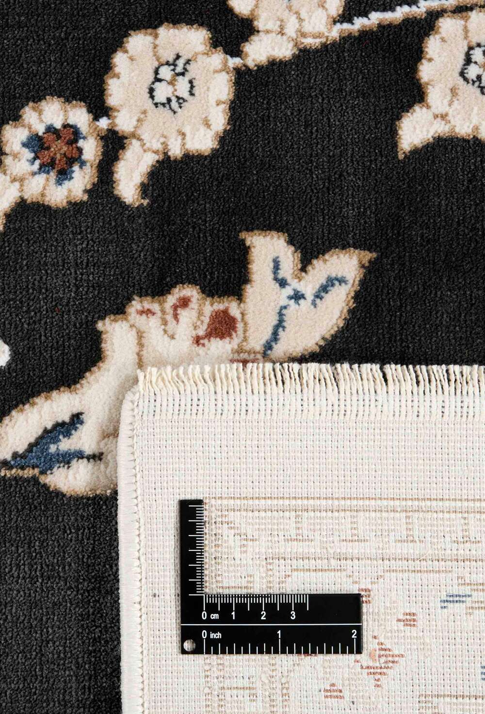 Everyday Nain Dark Blue White gulvteppe